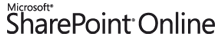 Microsoft SharePoint Online Microsoft SharePoint Online